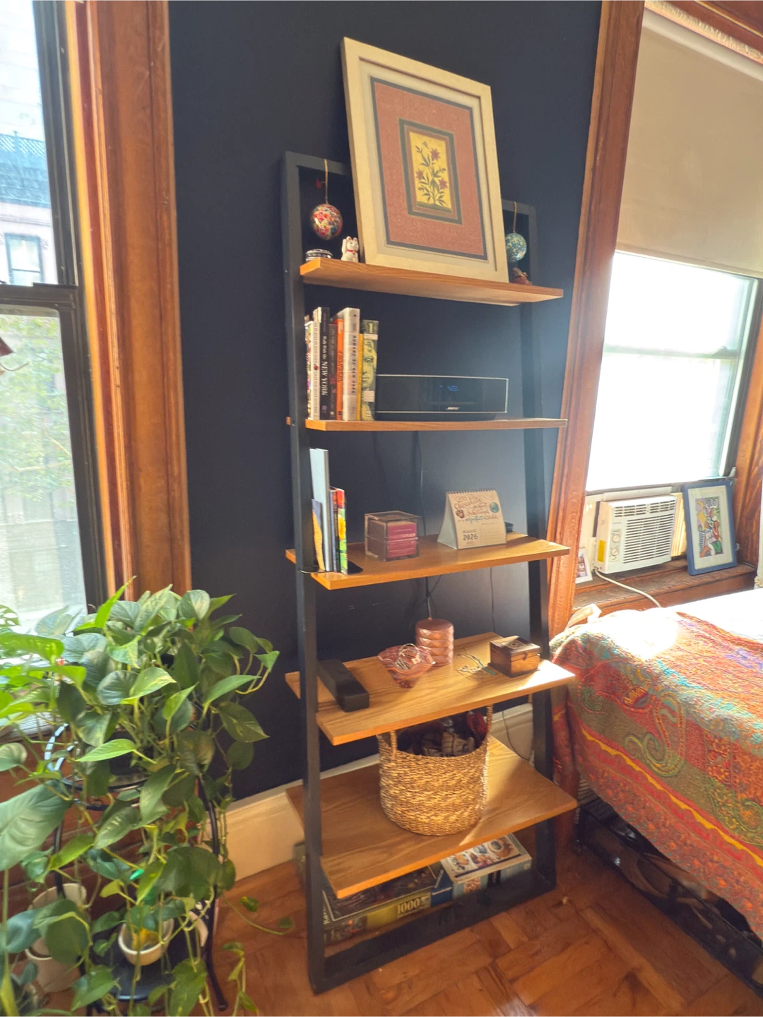West Elm Ladder Leaning Bookshelf - photo 3