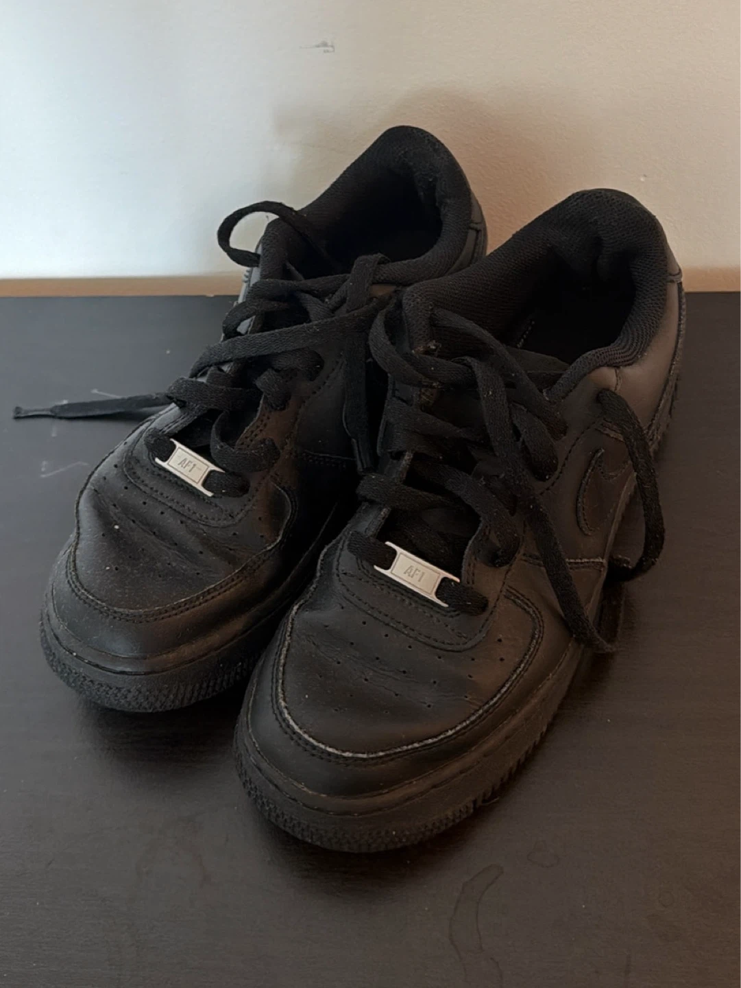 Nike Air Force 1 Shoes - Black