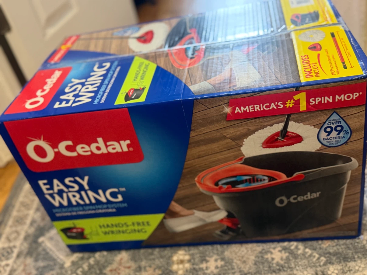O-Cedar Easy Wring Microfiber Spin Mop