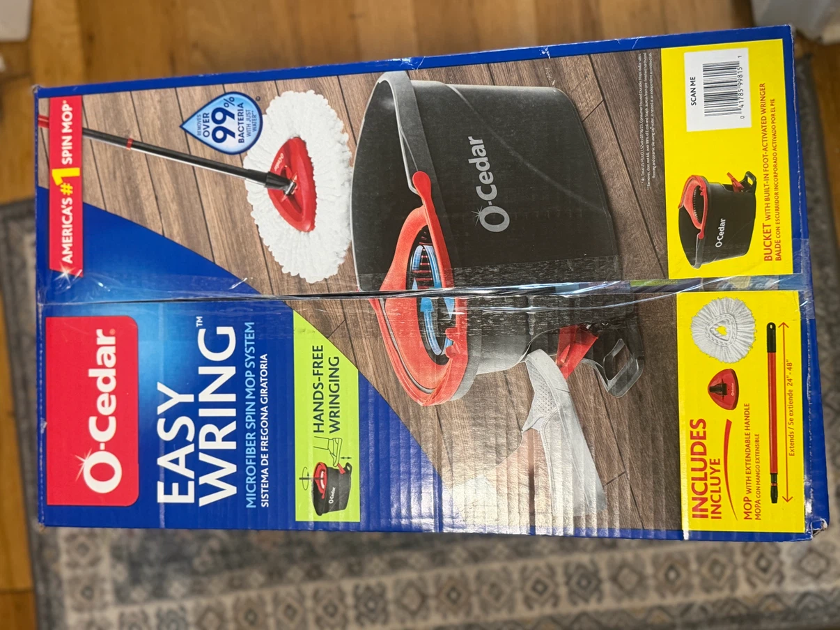 O-Cedar Easy Wring Microfiber Spin Mop - photo 2