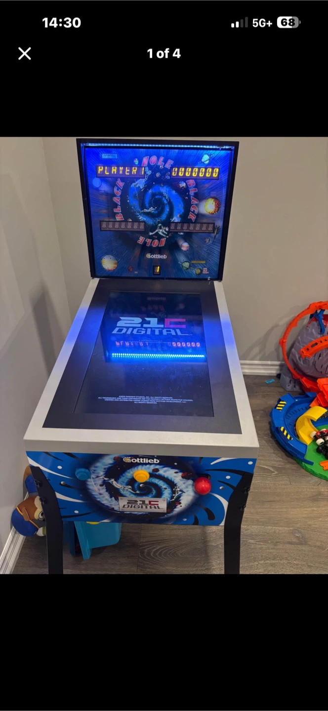 Gottlieb Black Hole 21C Digital Pinball Machine - photo 3