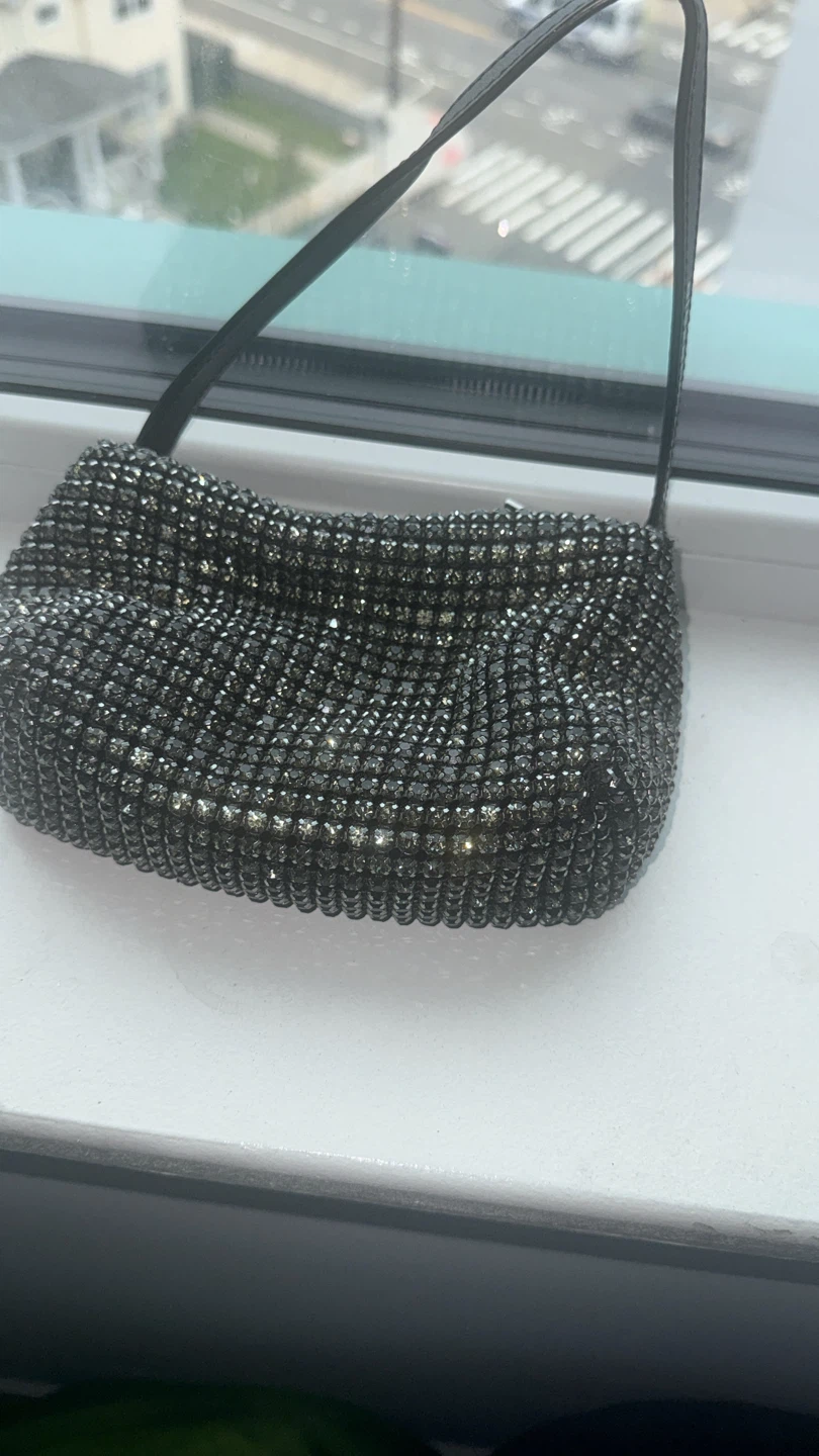 Alexander Wang Rhinestone Shoulder Bag - photo 2