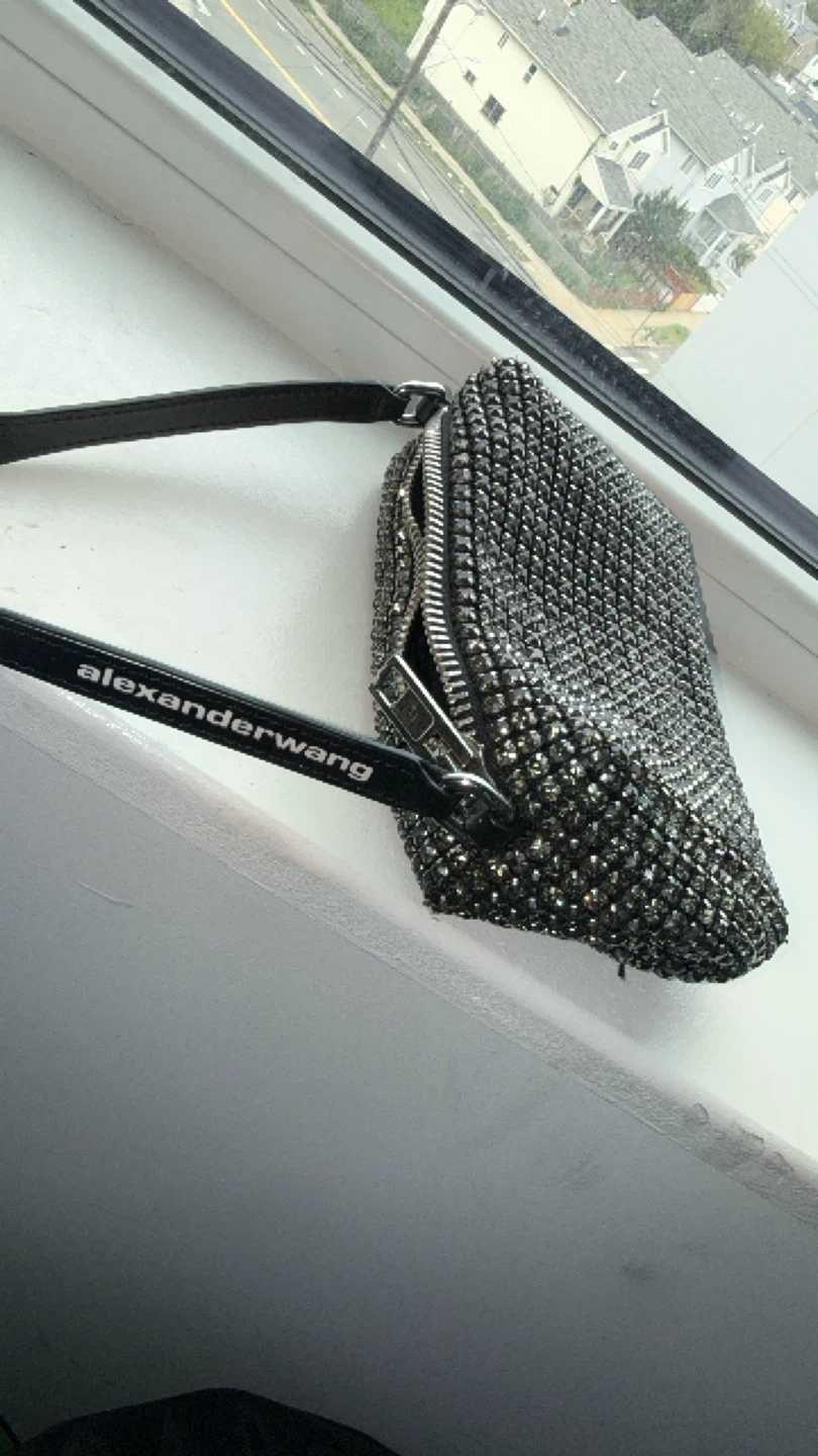 Alexander Wang Rhinestone Shoulder Bag