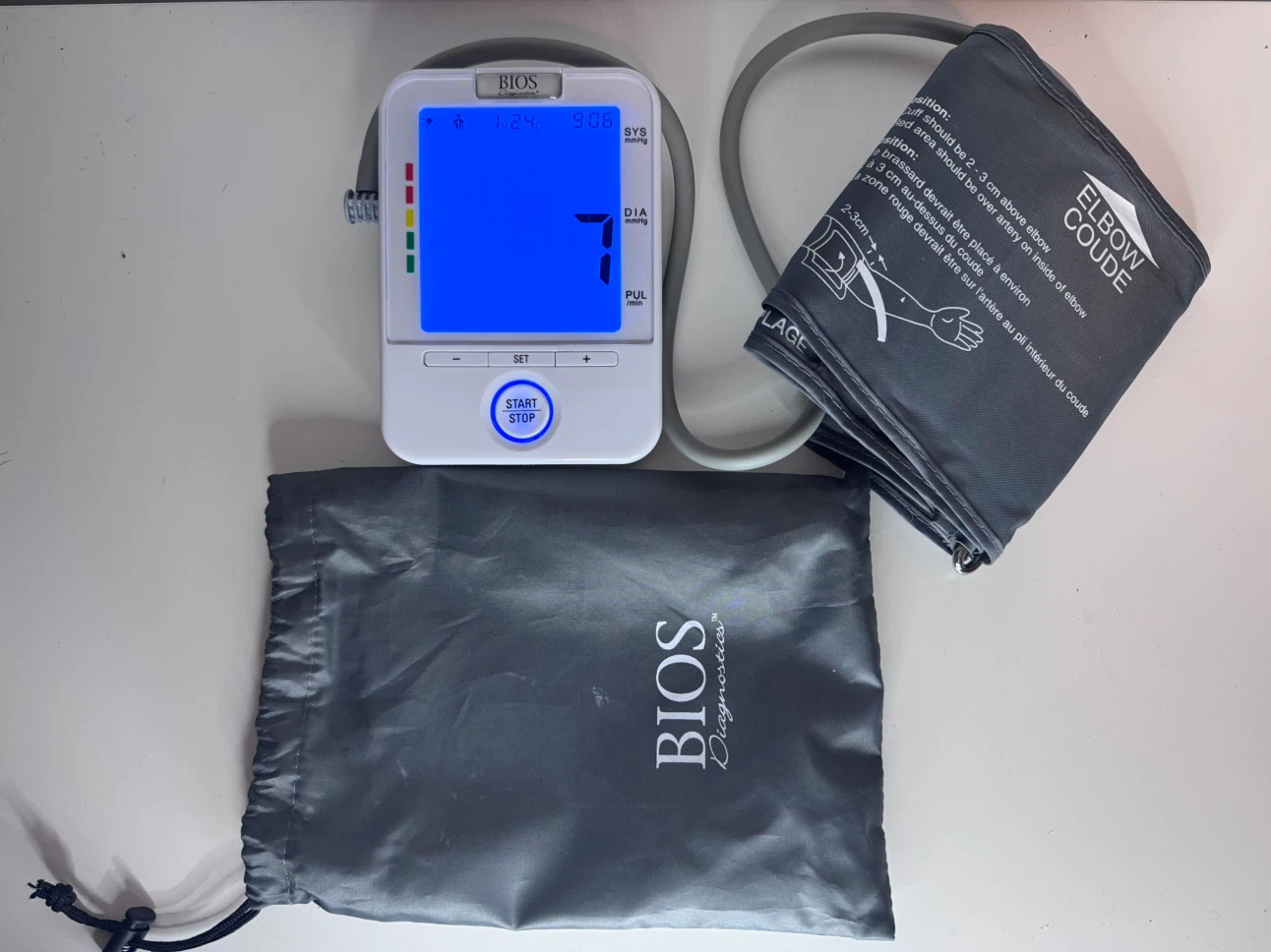 BIOS Diagnostics BD201 Blood Pressure Monitor