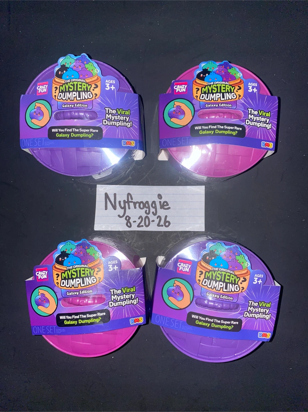 Crazy Fun Original Mystery Dumpling Galaxy Edition Toys