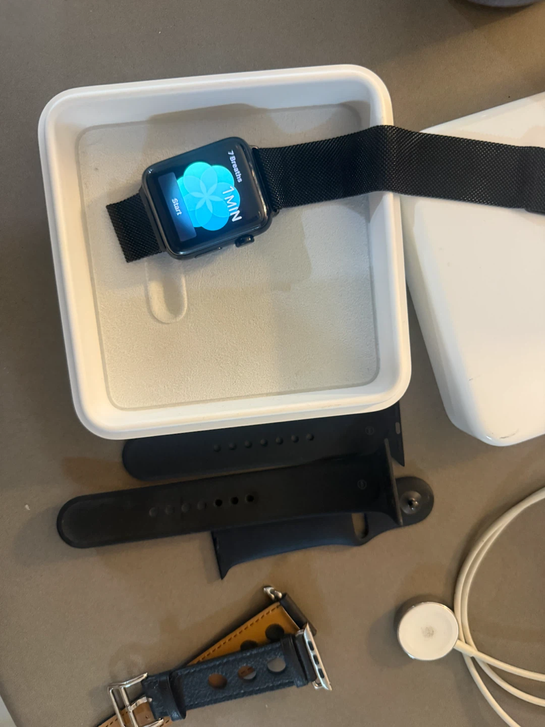 Apple Watch Series 2 Stainless Steel black