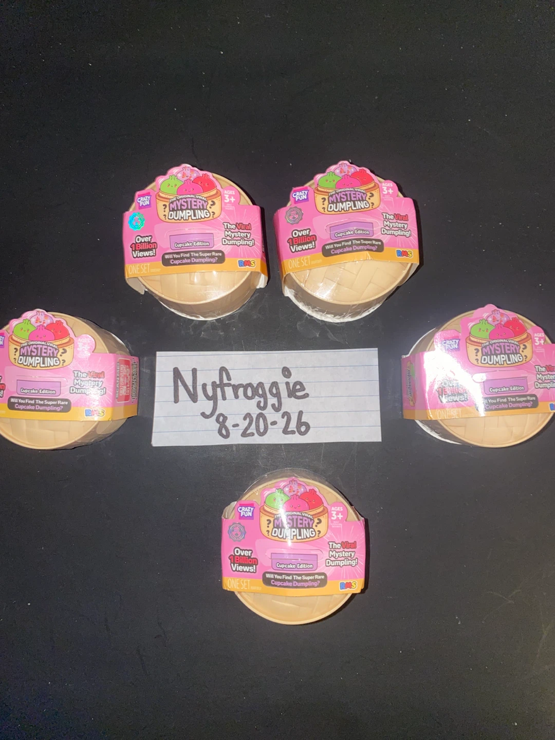 Mini cupcake dumplings