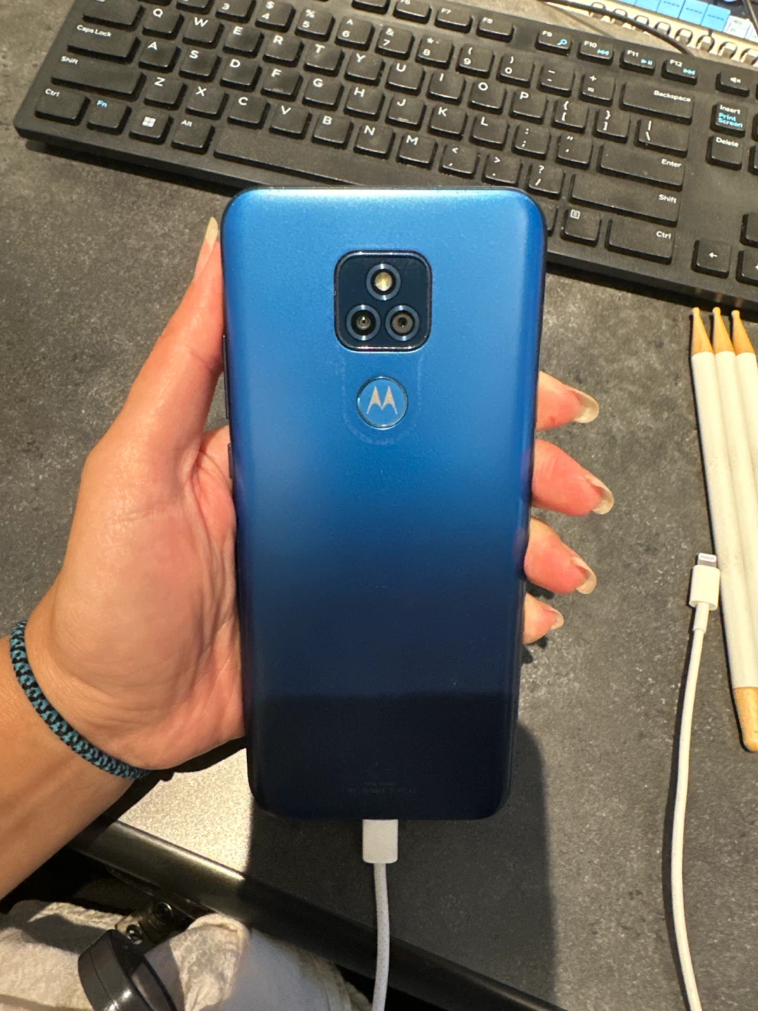 Motorola Moto G Power (2021) Smartphone - Blue - photo 3