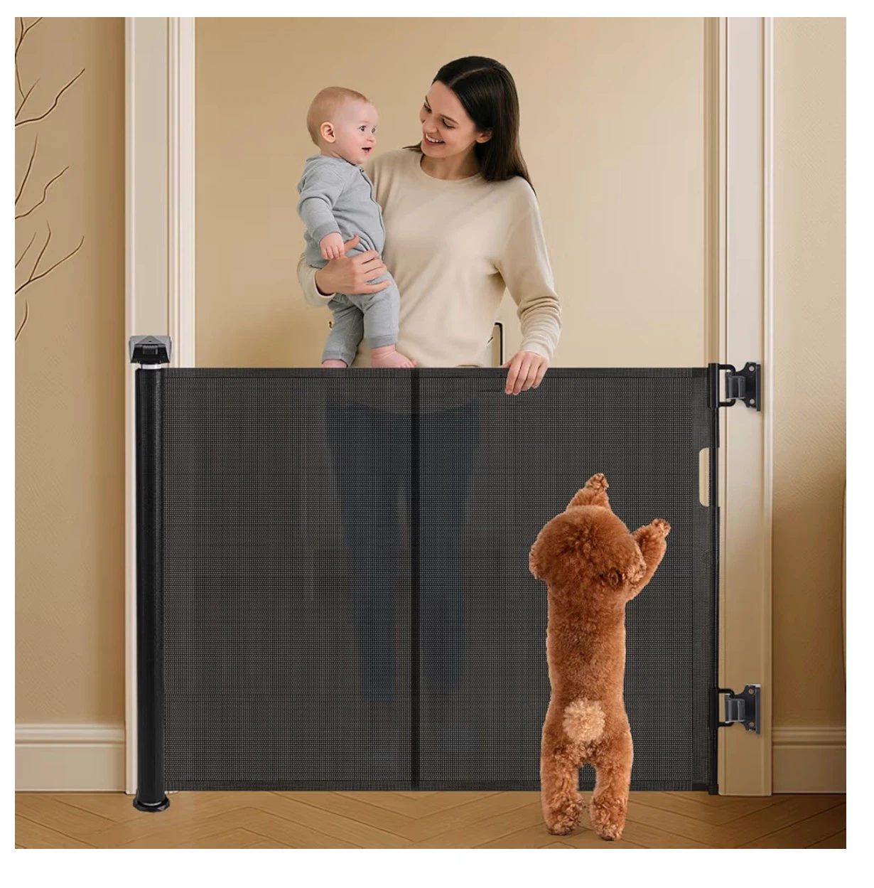 Retractable Mesh Baby Gate - photo 3