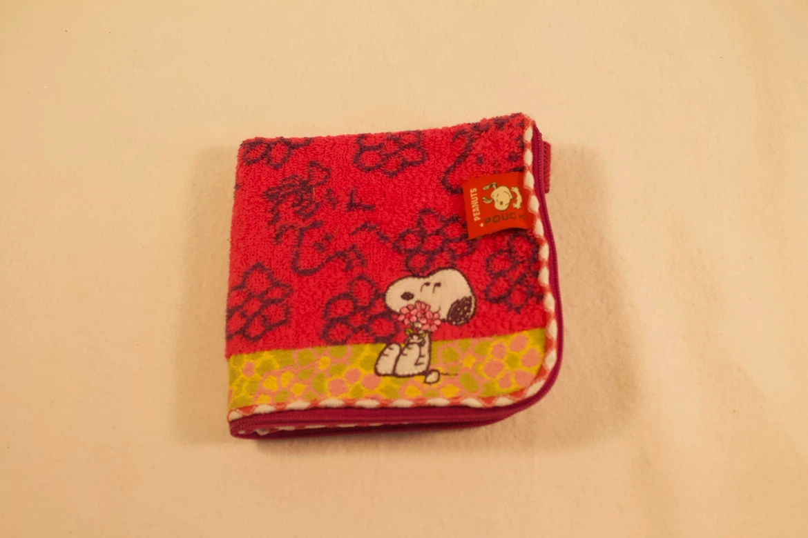 Snoopy Pouch with Zipper