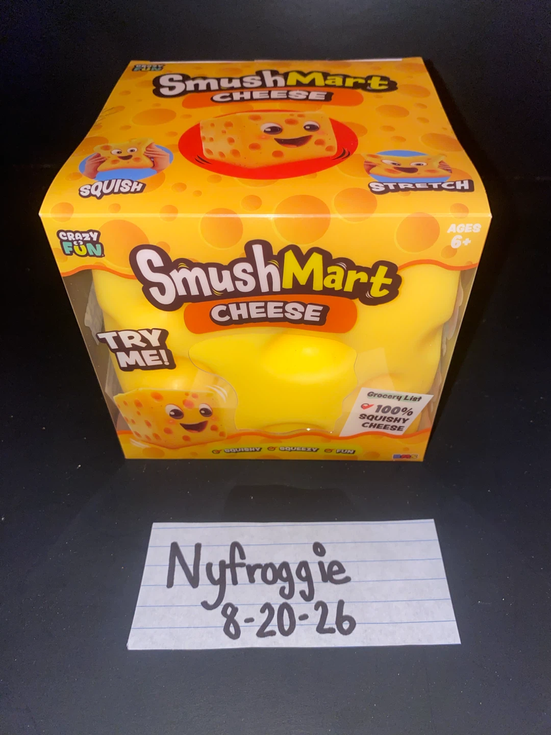 SmushMart Cheese Squishy Toy
