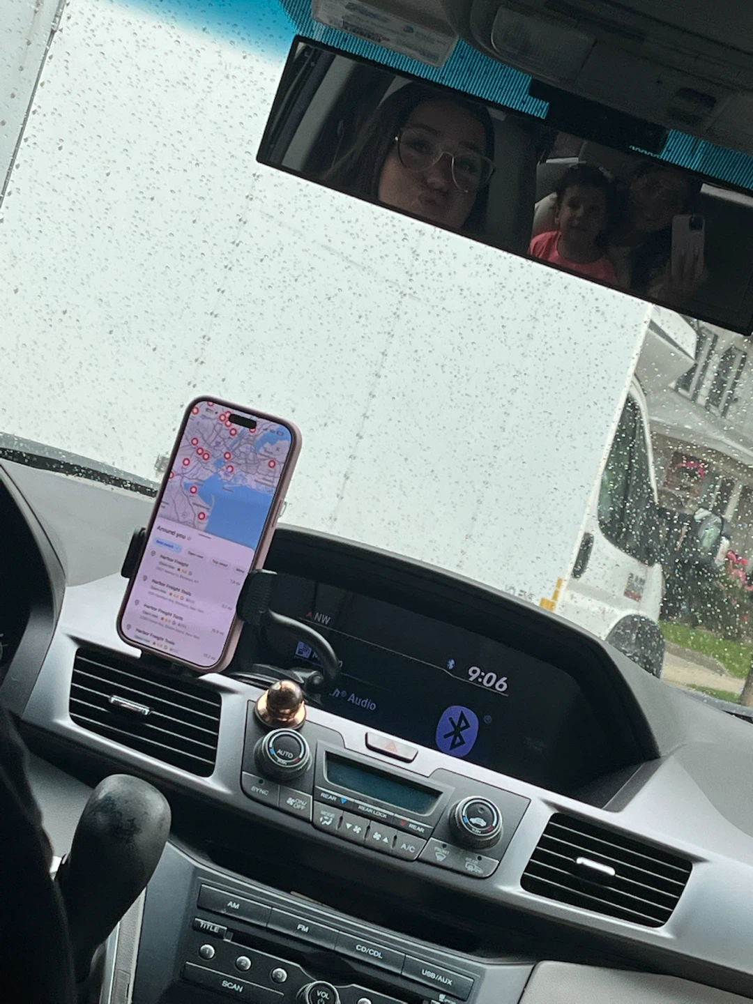 Black Gooseneck Phone Mount for Car