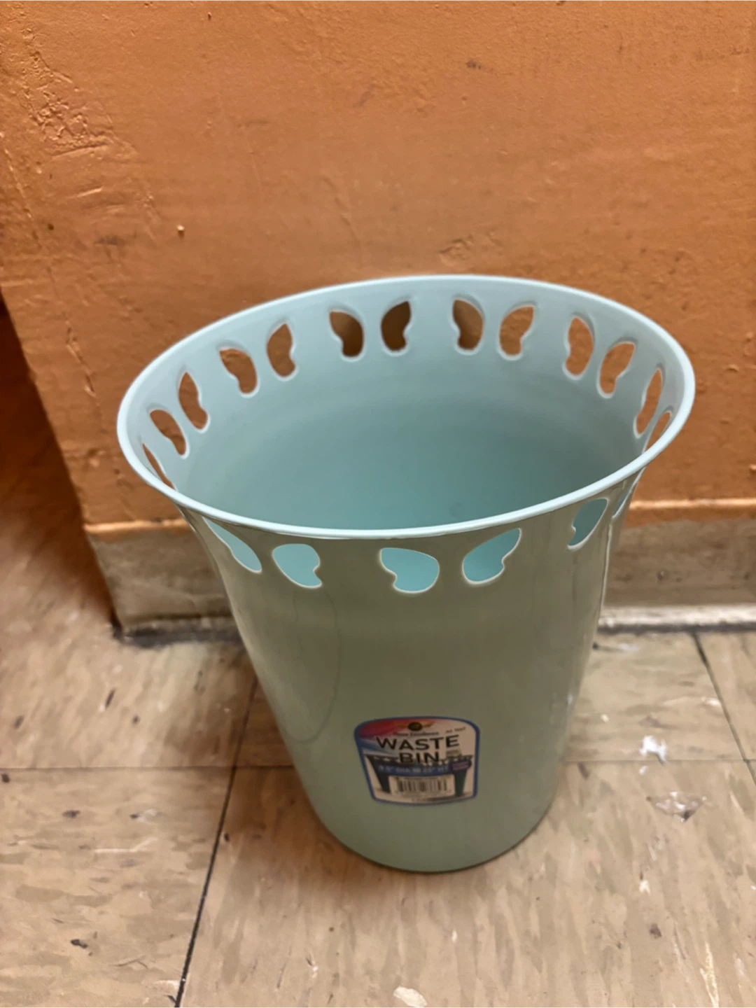 Home Excellence Waste Bin - Light Blue