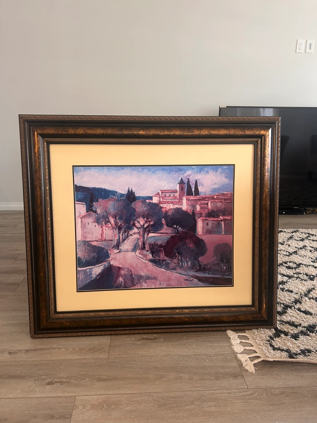 Framed Landscape Artwork