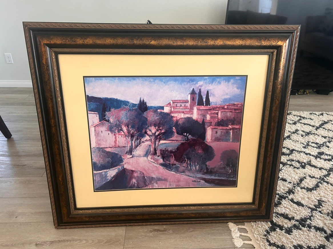 Framed Landscape Artwork - photo 2