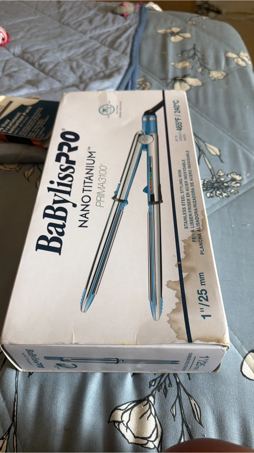 BaBylissPRO Nano Titanium Prima 3100 Straightener