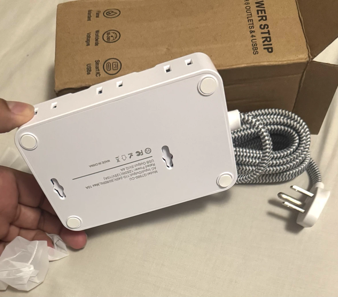 Power Strip Surge Protector *NEW* 15 ft long - photo 4