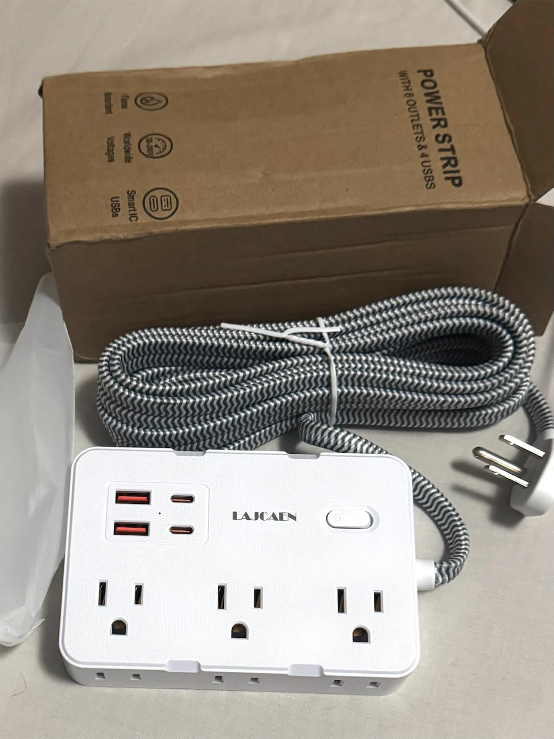 Power Strip Surge Protector *NEW* 15 ft long - photo 5