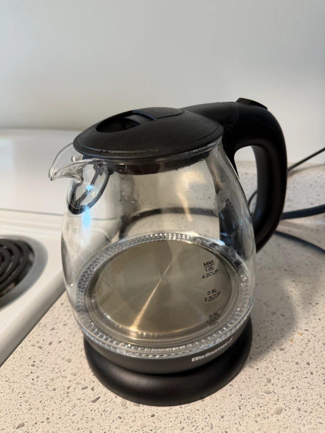 Elite Gourmet Electric Glass Kettle