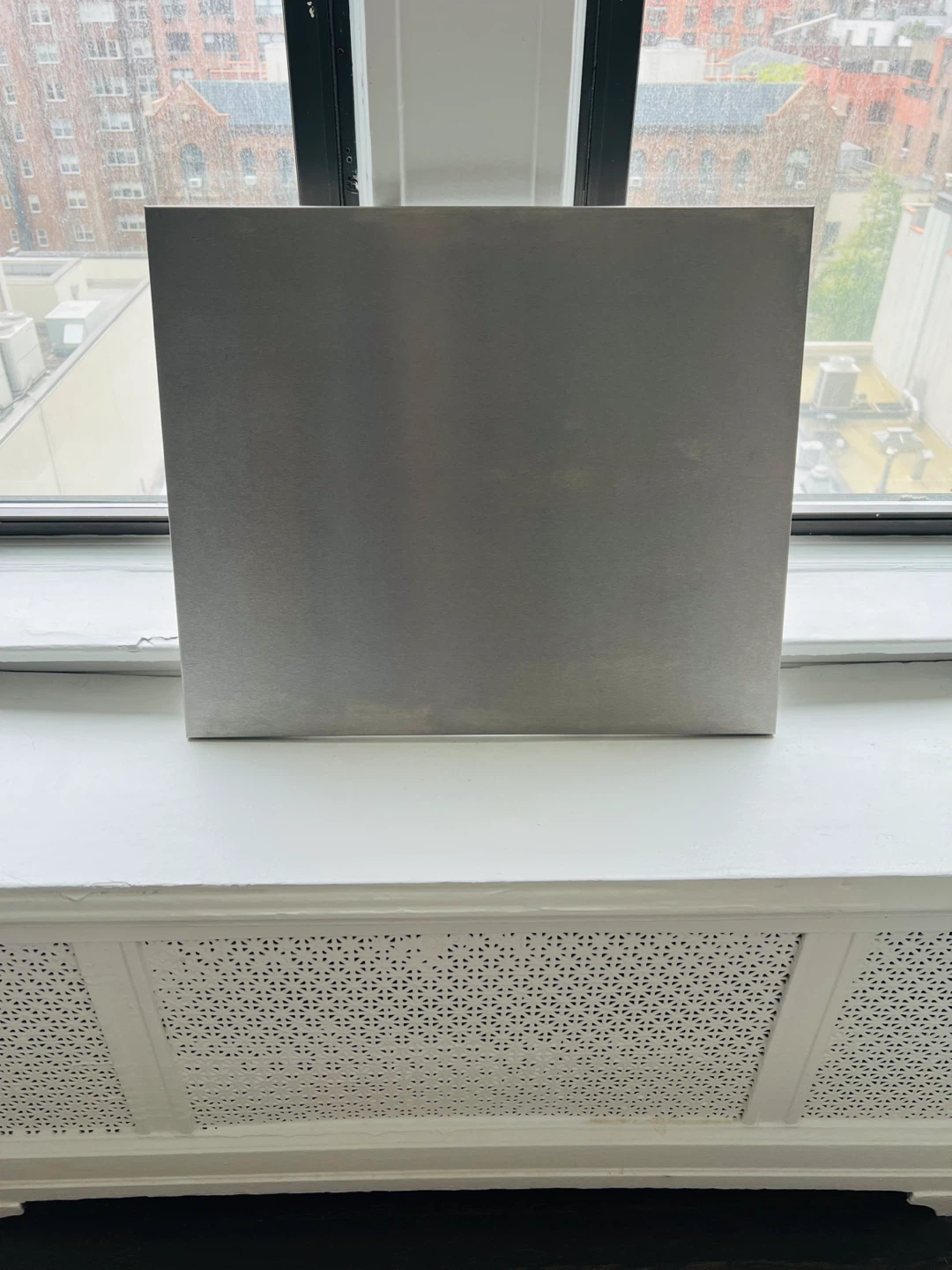 Stainless Steel Magnetic Board & Art piece.
