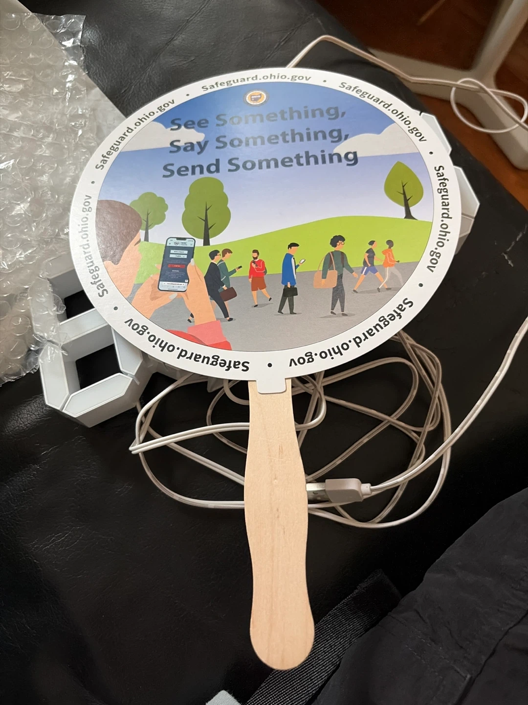 Ohio Safeguard Handheld Fan
