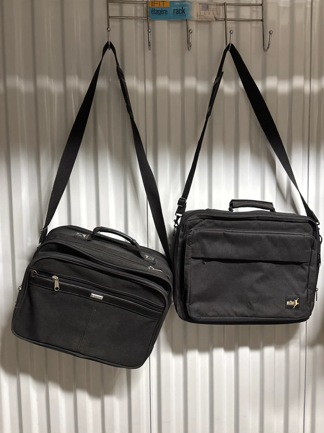 Black Paw & Delight Messenger Bags (2 Total)