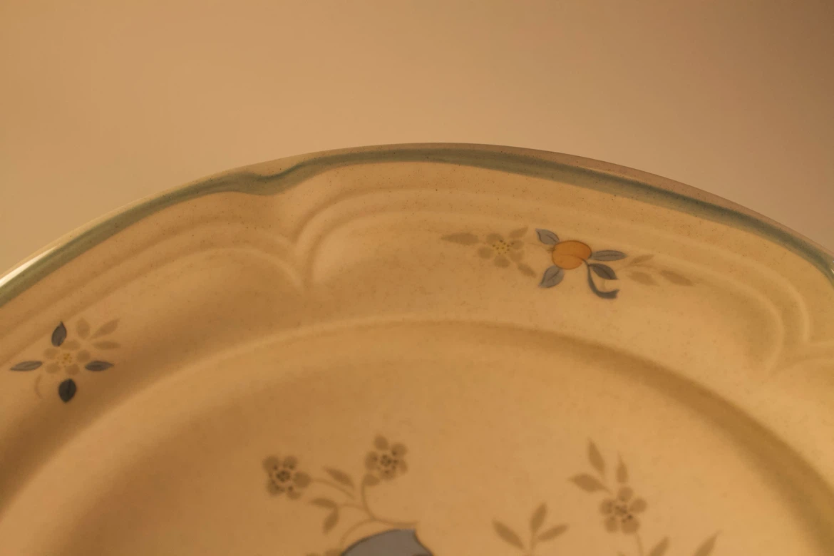 Vintage Illustrative Swan Serving Platter Plate - photo 2
