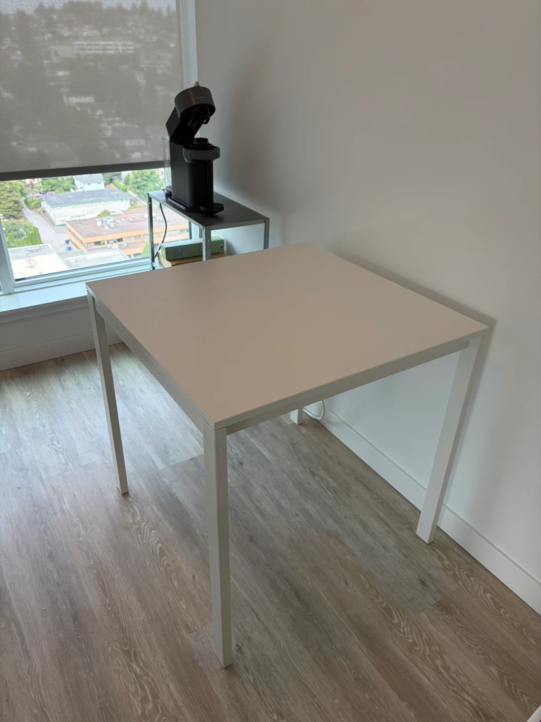 IKEA White Square Dining Table - photo 2