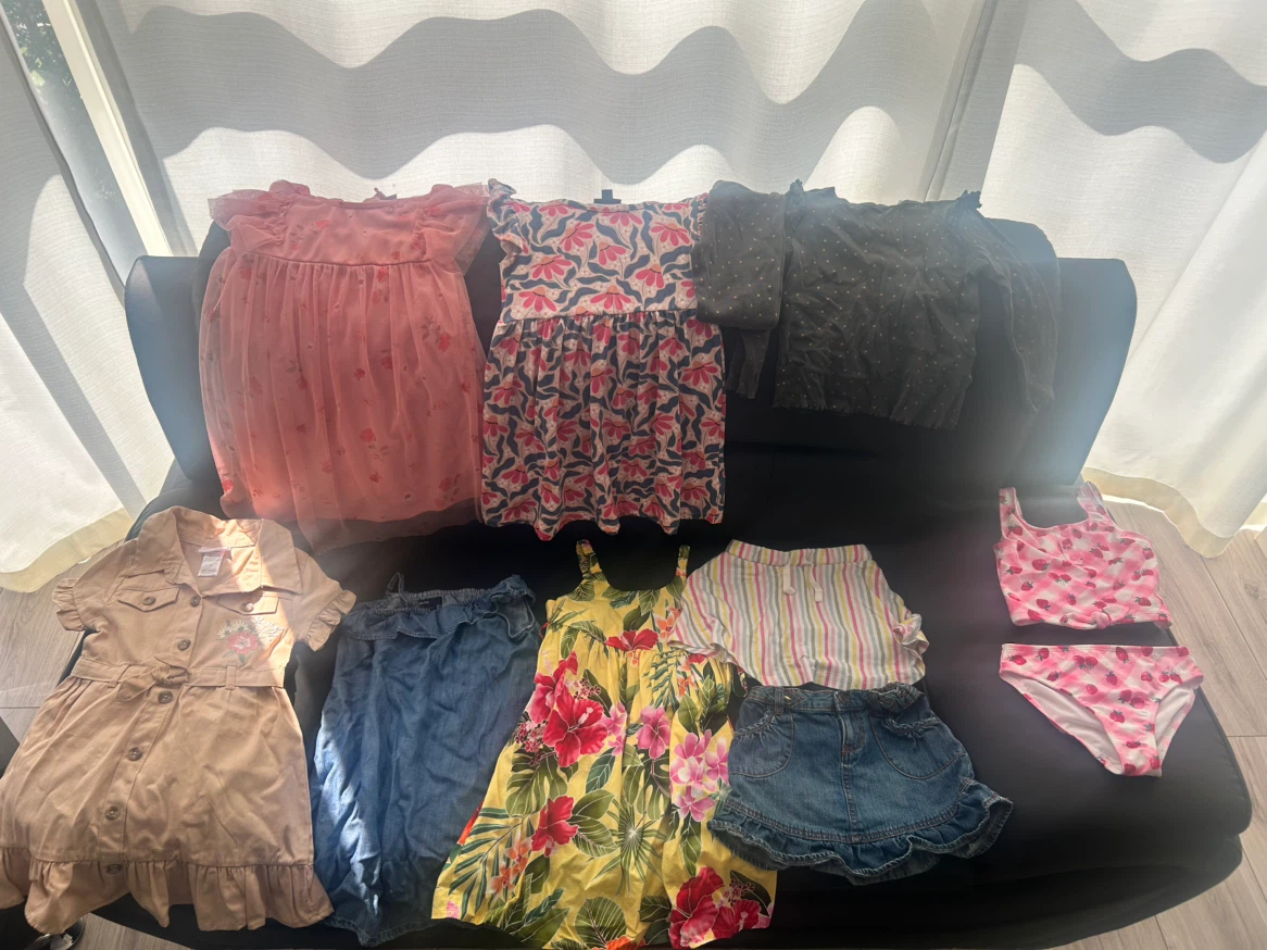 Girls' Clothing Bundle - Dresses, Swimsuit & More
