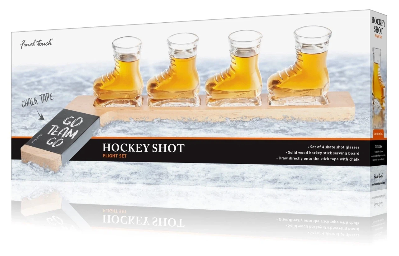 Final Touch Hockey Shot Flight Set