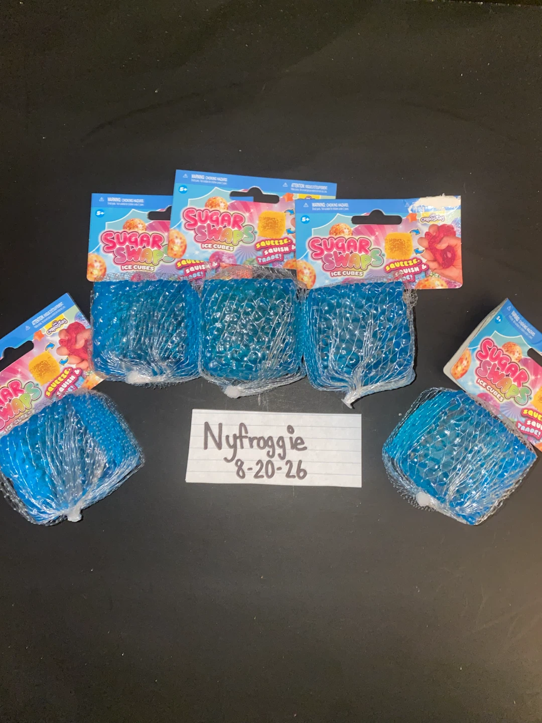 Sugar Swaps Ice Cubes Squishy Toys (5+)