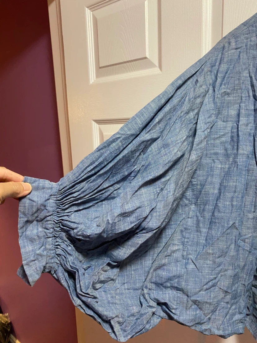 odds.on.complex Blue Crochet Top - photo 4