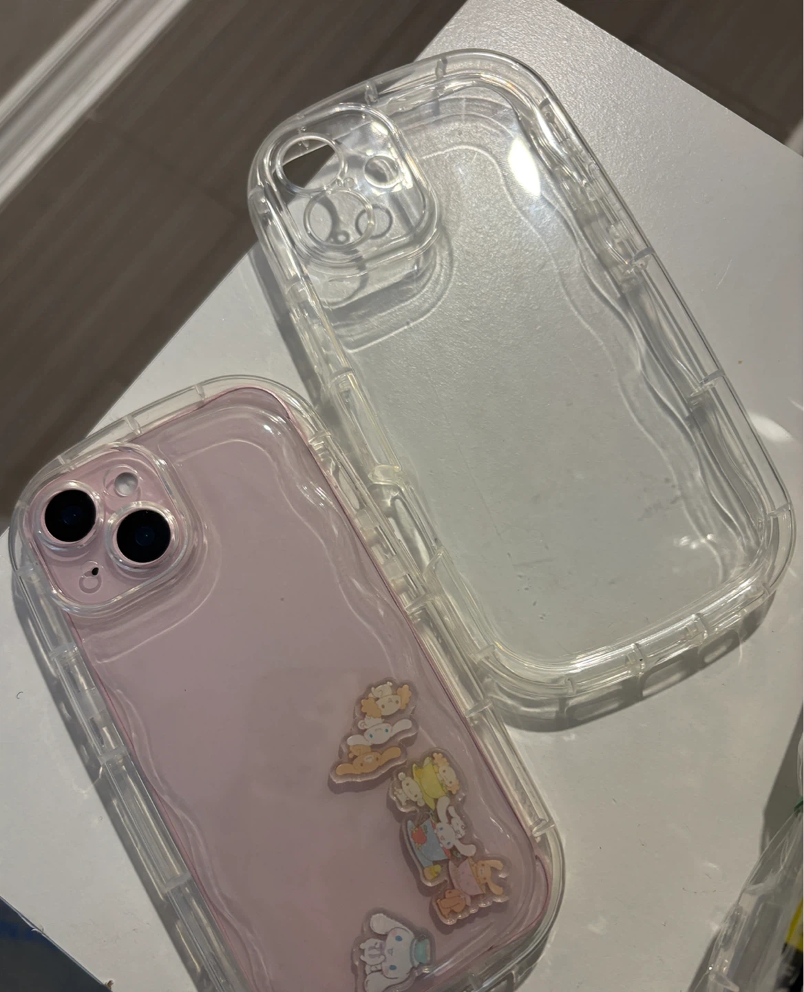 Transparent Cushion Cases for iPhone (bulk lot)