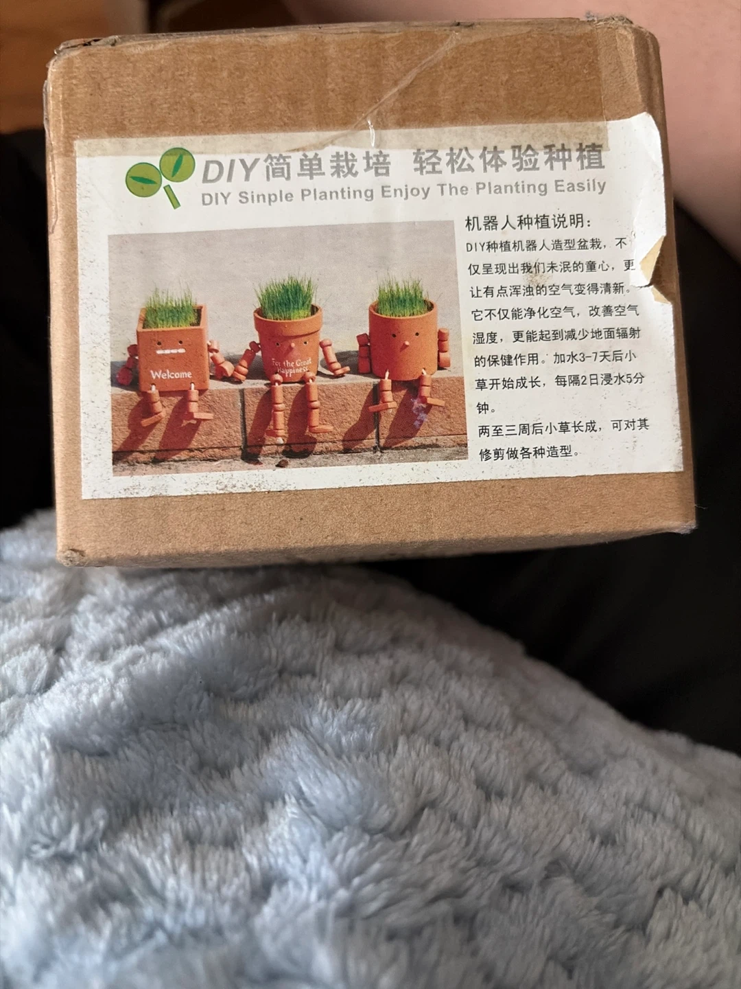 DIY Robot Planter Kit
