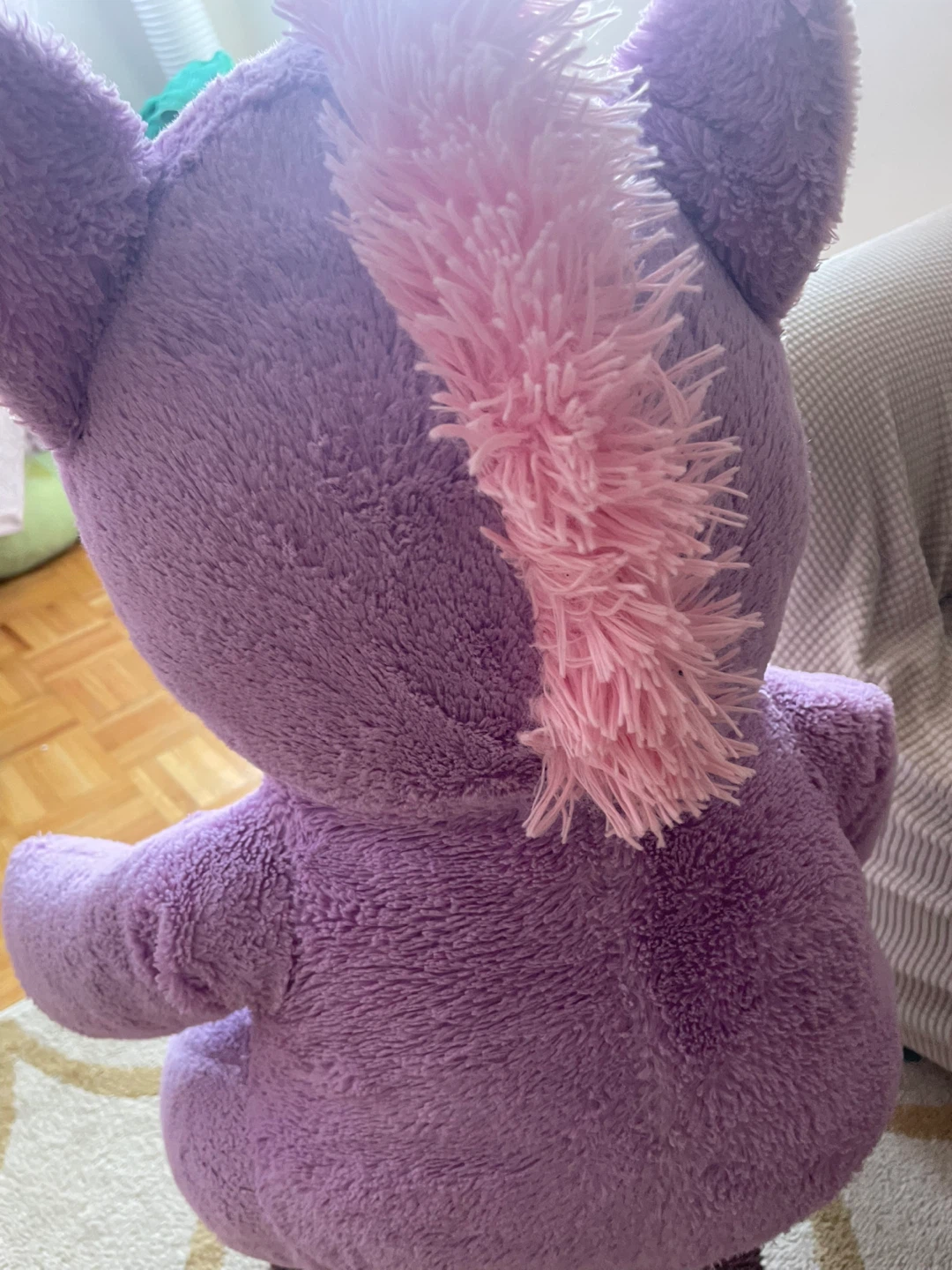 CutePurple Plush Unicorn Toy - photo 3