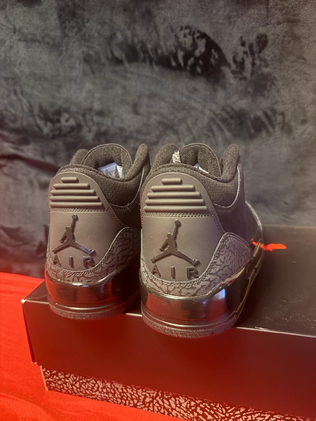 Air Jordan 3 Retro 'Black Cat' Size 12 - photo 3