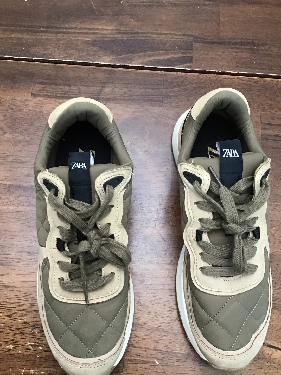 ZARA Quilted Sneakers