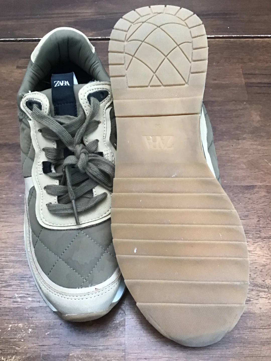ZARA Quilted Sneakers - photo 2