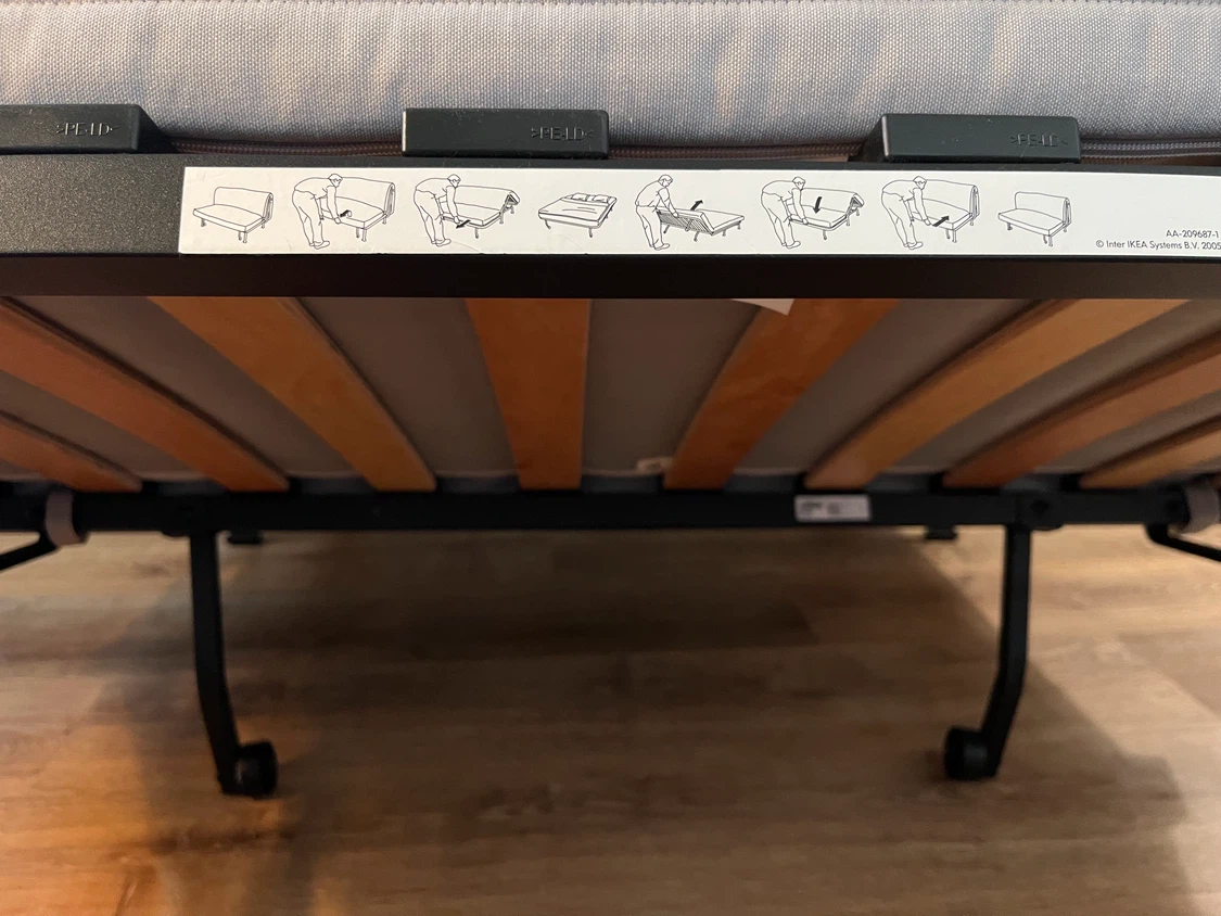 IKEA LYCKSELE Sofa Bed - photo 3