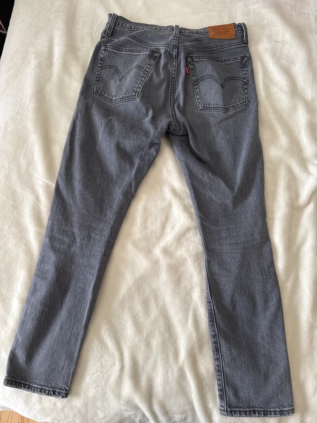 Charcoal Levi Skinny Jeans - photo 2
