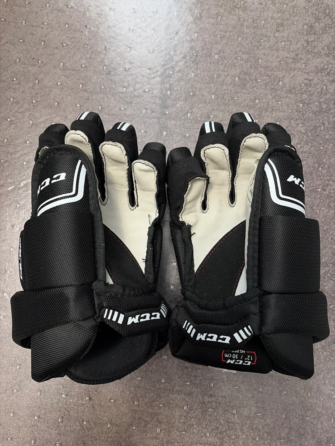 CCM QLT250  Hockey Gloves 12 inch Black - photo 5