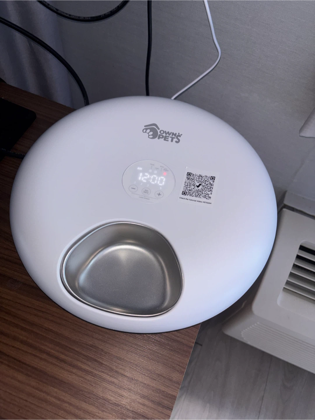 Ownpets Automatic Timer Pet Feeder