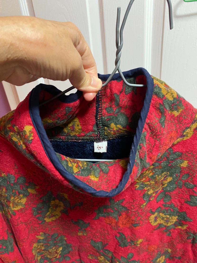 Red Floral Quilted Jacket - photo 3