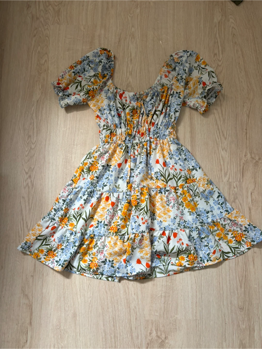 Liberty Love Floral Tiered Mini Dress - photo 2