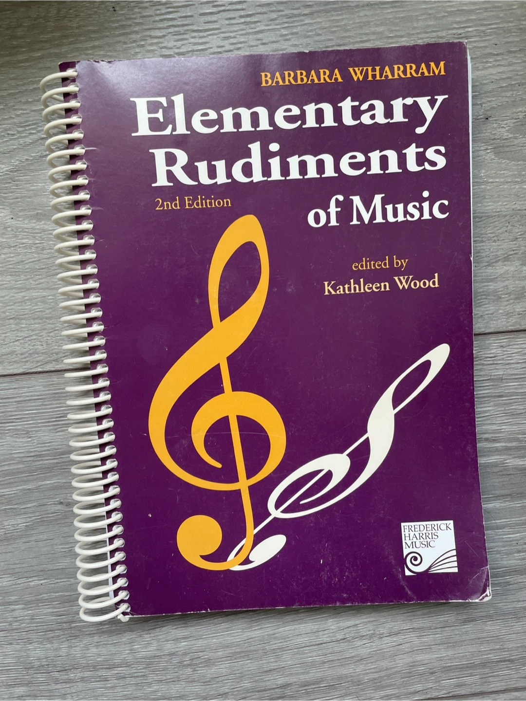 Elementary Rudiments of Music 2nd Edition Book