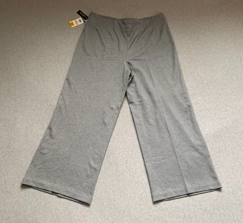 Grey Wide Leg Pants ~ Size Large BNWT - photo 2