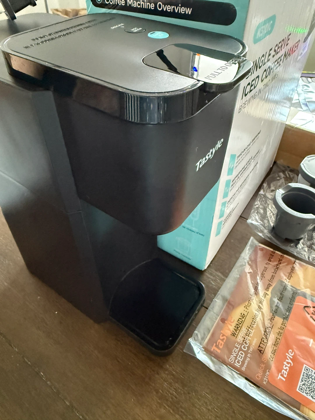 Tastyle Single Serve Hot and Iced Coffee Maker K310IC - photo 2