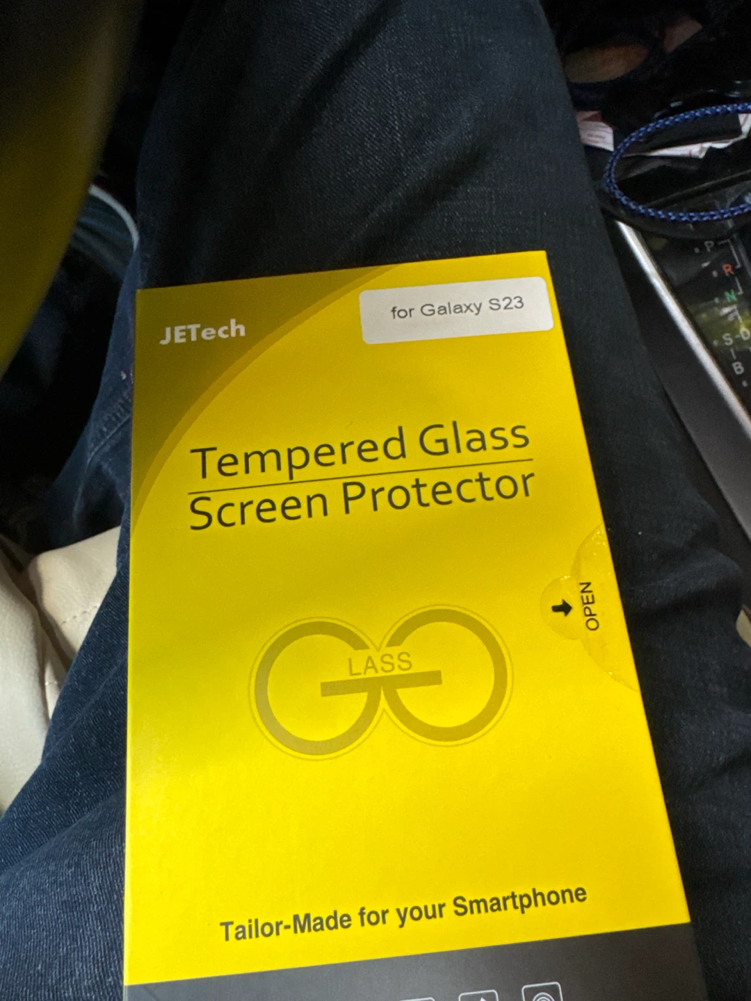 JETech Tempered Glass Screen Protector for Galaxy S23
