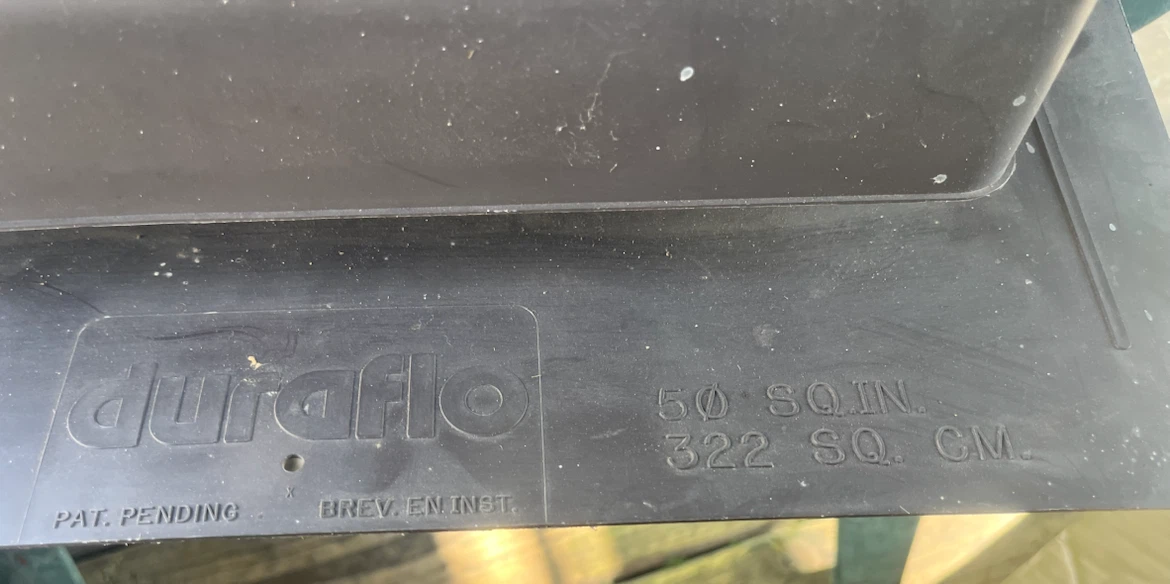 Duraflo Square Roof Vent - photo 3