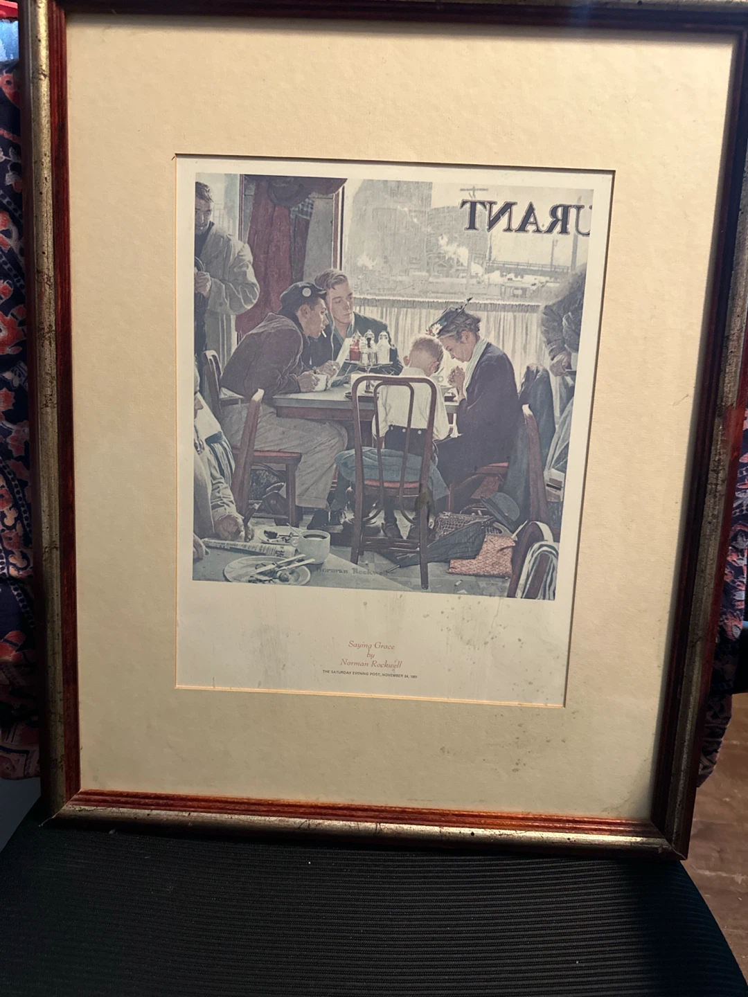 Norman Rockwell "Tidings of Joy" Print